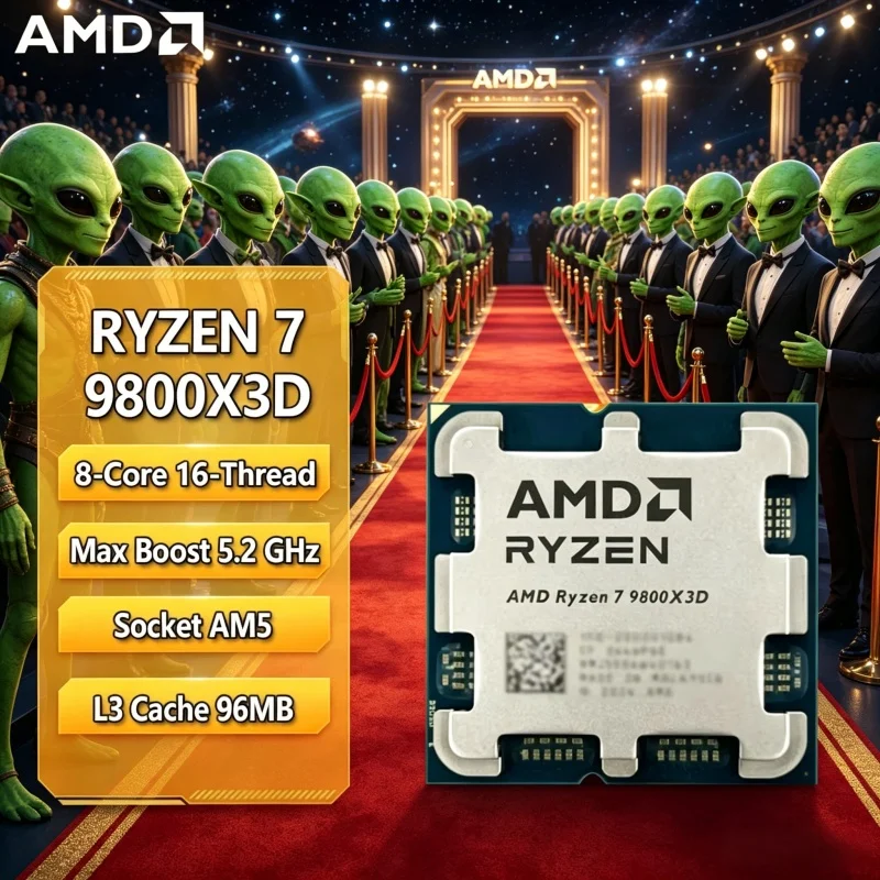 Amd Cpu Ryzen 7 - 2026 New AMD Ryzen 7 9800X3D