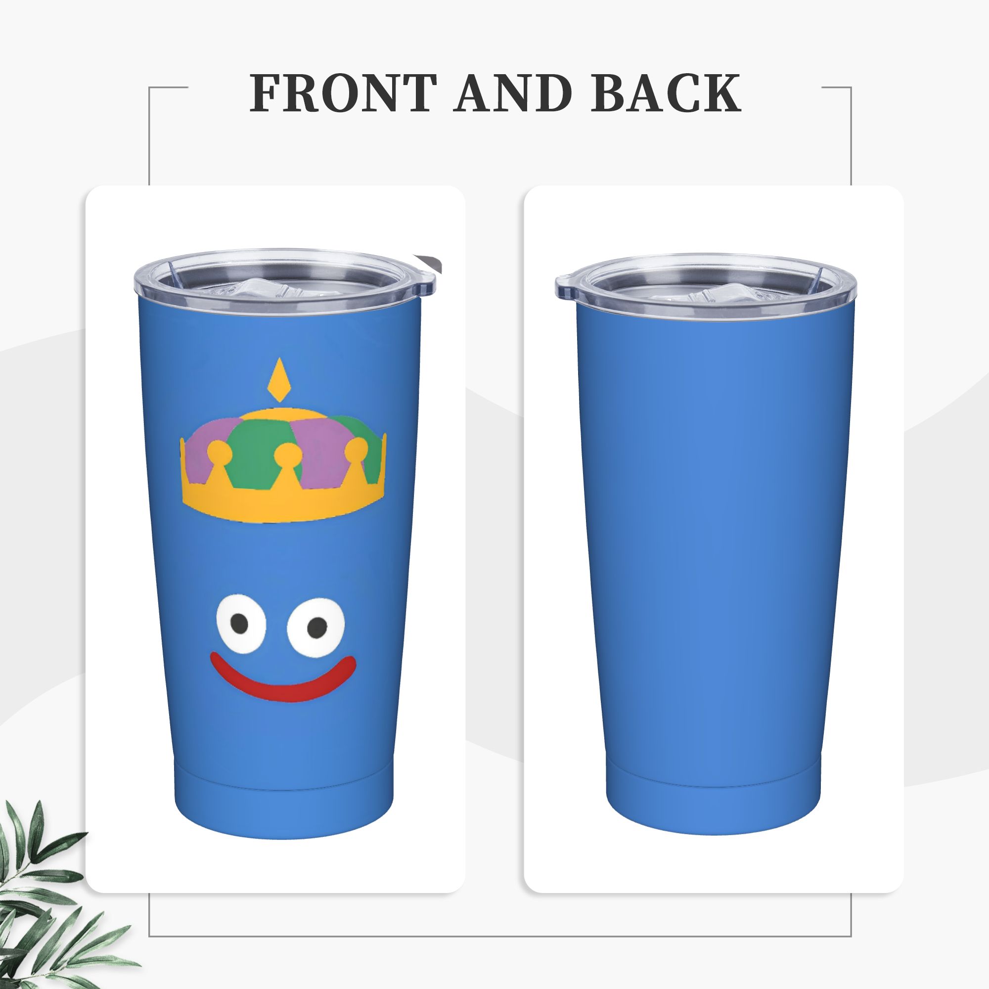 Office Quest - D-Dragon Quest Slime Stainless Steel Tumbler