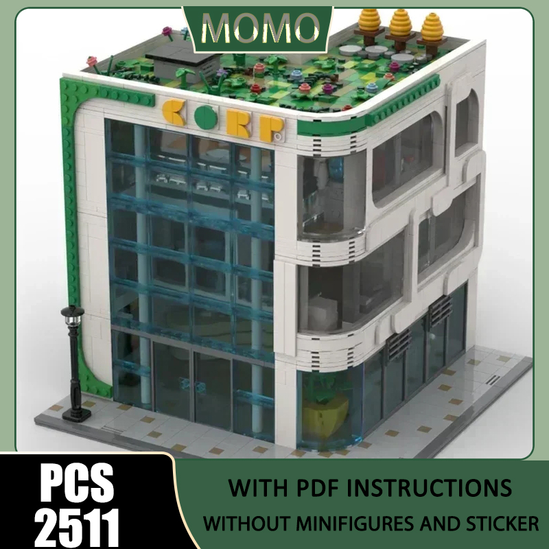 Office Technology - Street View Model Moc Building Bricks