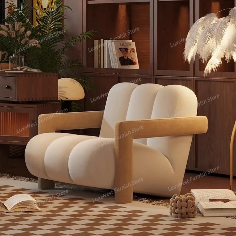 Office Tech Design - Vintage Design Accent Chair for Small
