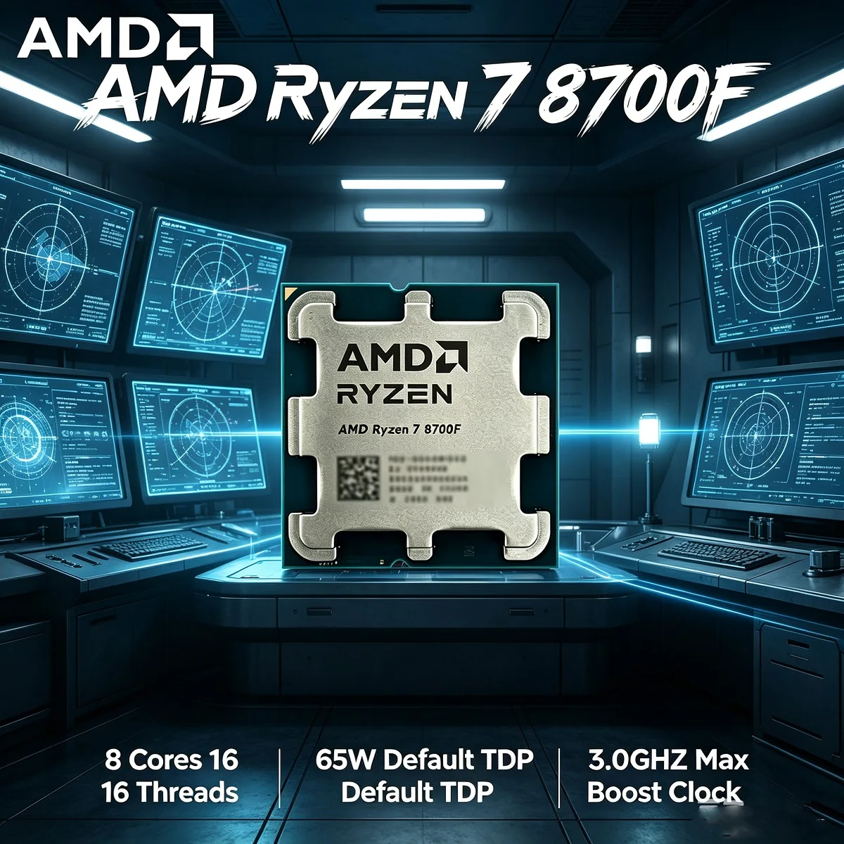 AMD Ryzen 7 8700F New CPU R7 8 - Amd Cpu Ryzen 7 recension och pris