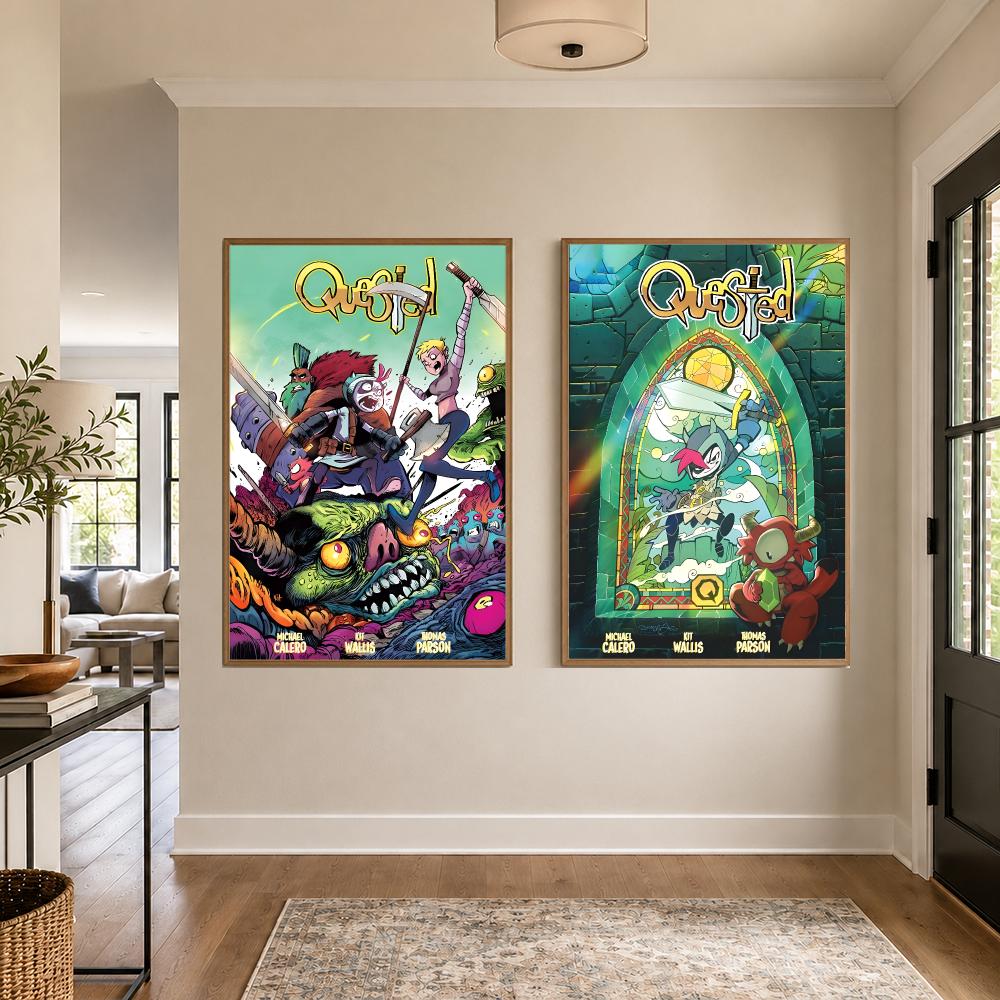 Brand Quested Poster Graphic W - Office Quest recension och pris