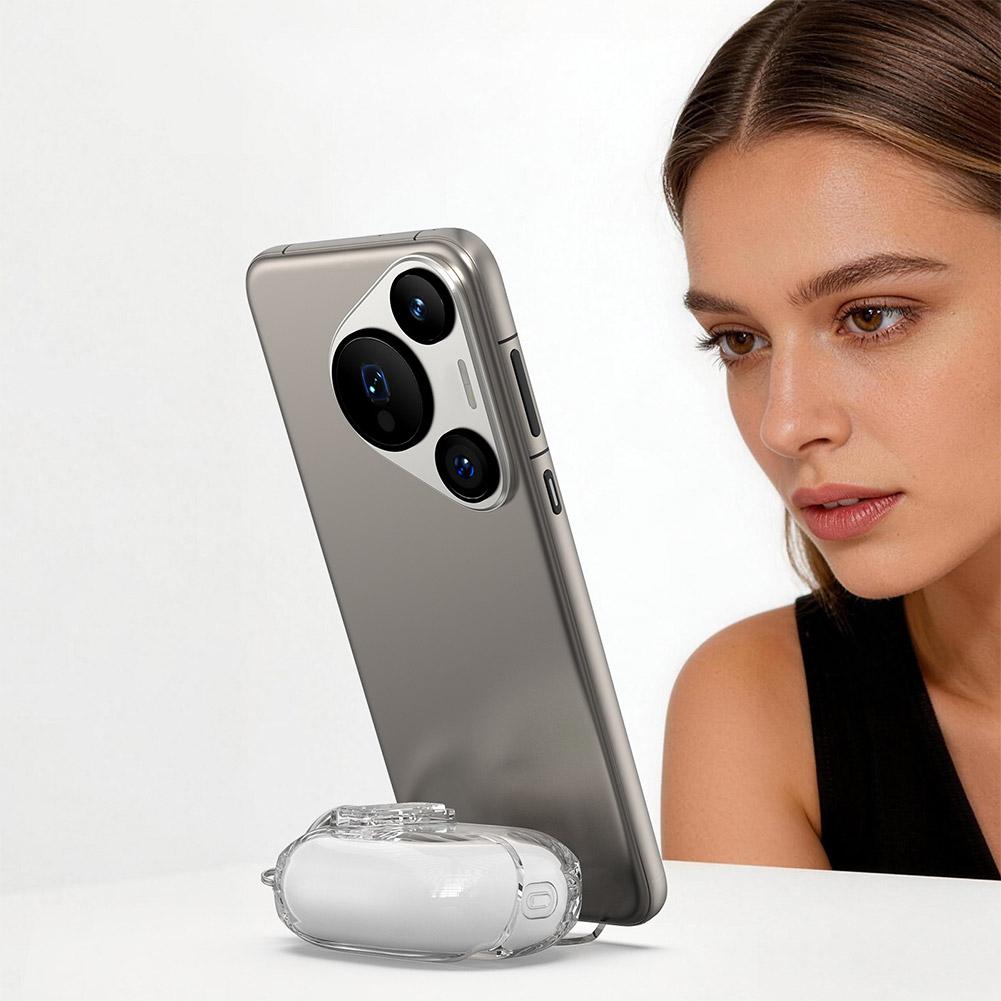 Clear Case For Huawei FreeBuds - Pc Security Lock recension och pris