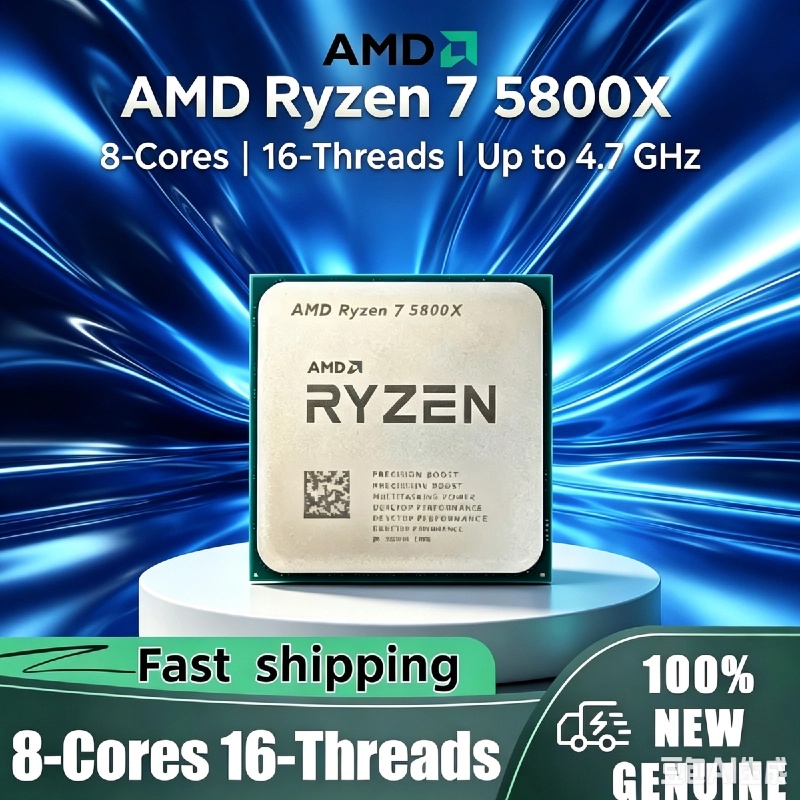 AMD Ryzen 7 5800X 7nm Gaming E - Amd Cpu Ryzen 7 recension och pris