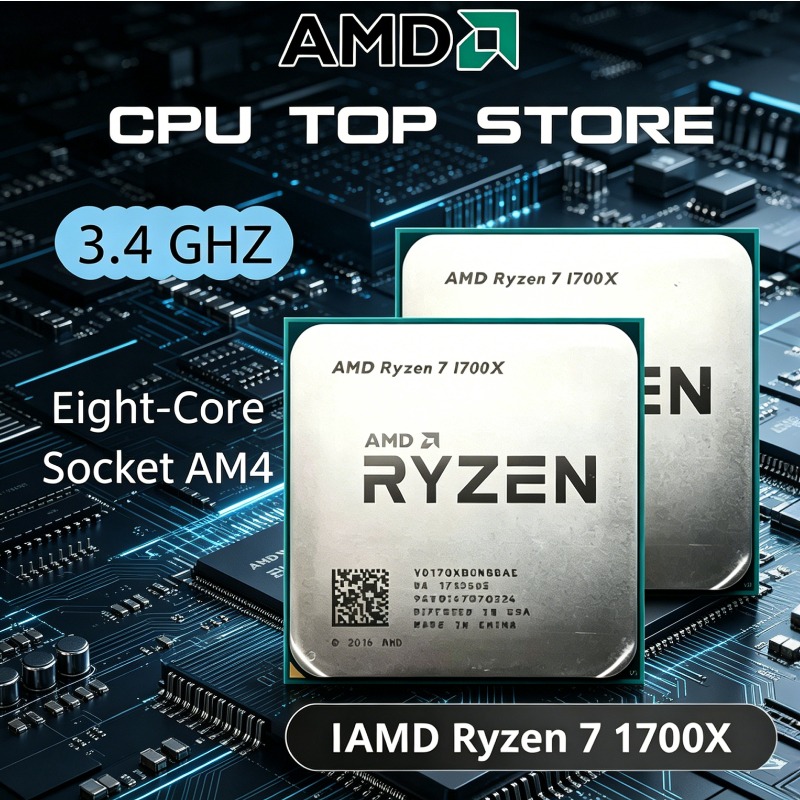 AMD Ryzen 7 1700X R7 1700X 100 - Amd Cpu Ryzen 7 recension och pris