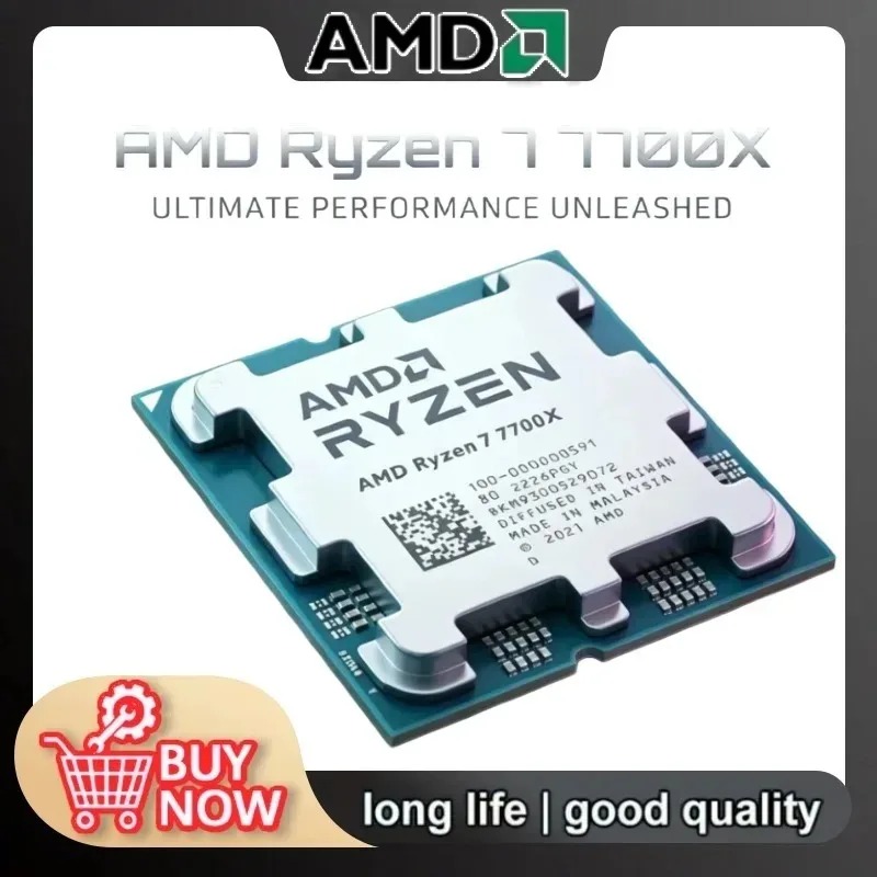 AMD Ryzen 7 7700X CPU New 100% - Amd Cpu Ryzen 7 recension och pris