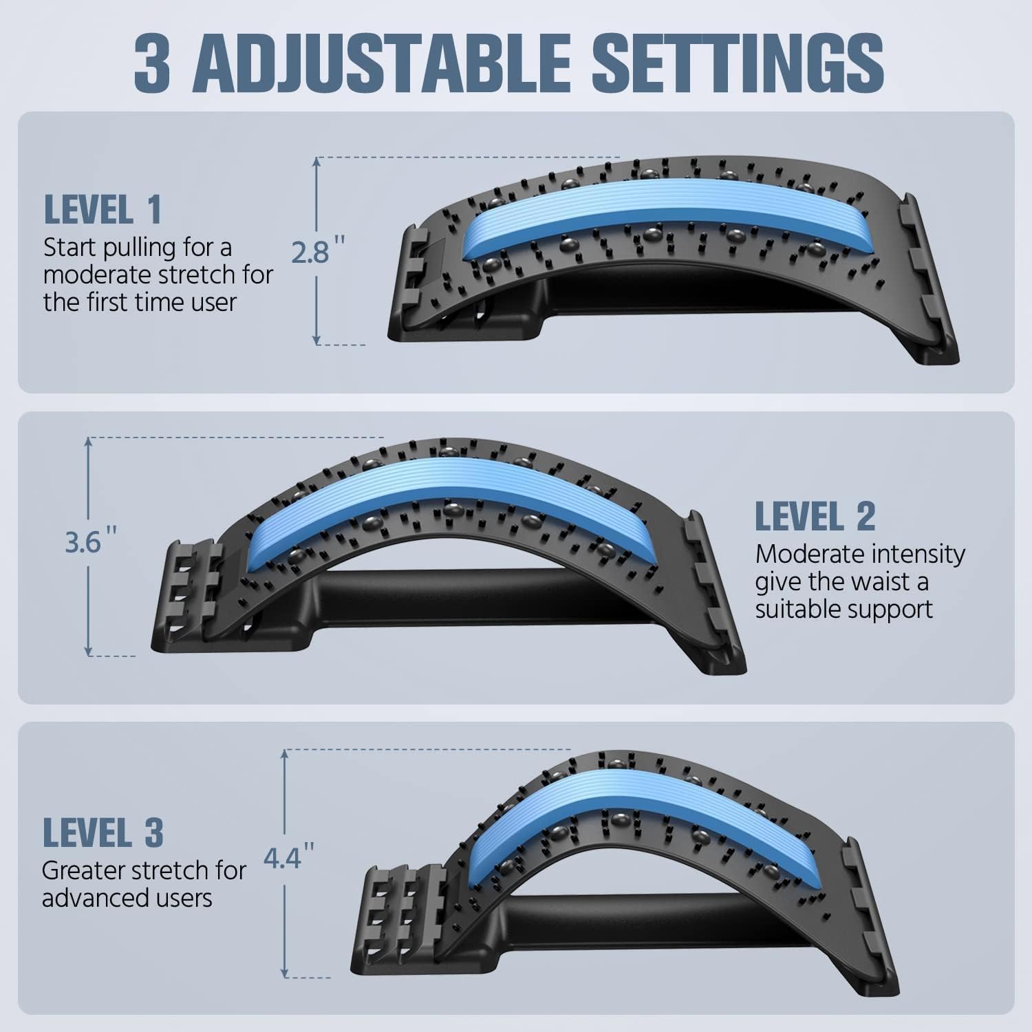 Multi-Level Back Stretching De - Office Technology recension och pris