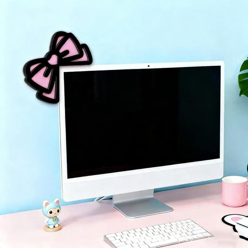 New 1/2Pcs Wooden Bowknot PC A - Office Technology recension och pris