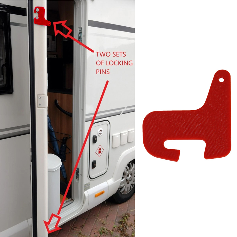 1pc Caravan Security Door Lock - Pc Security Lock recension och pris