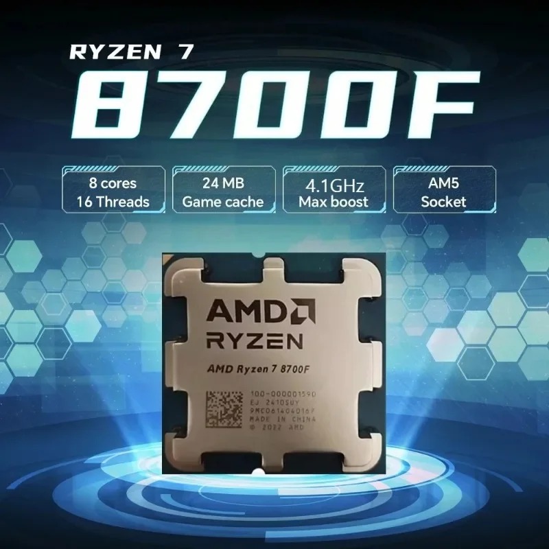 AMD Ryzen 7 8700F Original Bra - Amd Cpu Ryzen 7 recension och pris