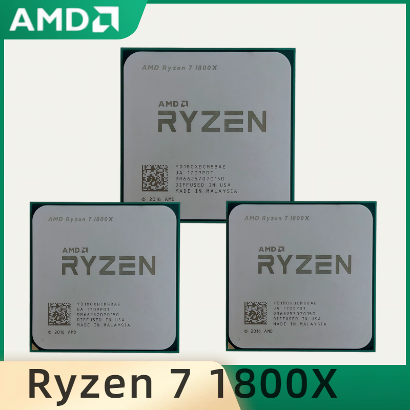 AMD Ryzen 7 1800X CPU R7 1800X - Amd Cpu Ryzen 7 recension och pris