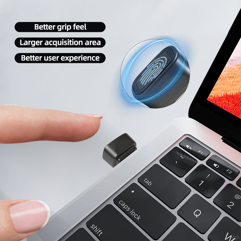 Biometric Fingerprint Reader U - Pc Security Lock recension och pris
