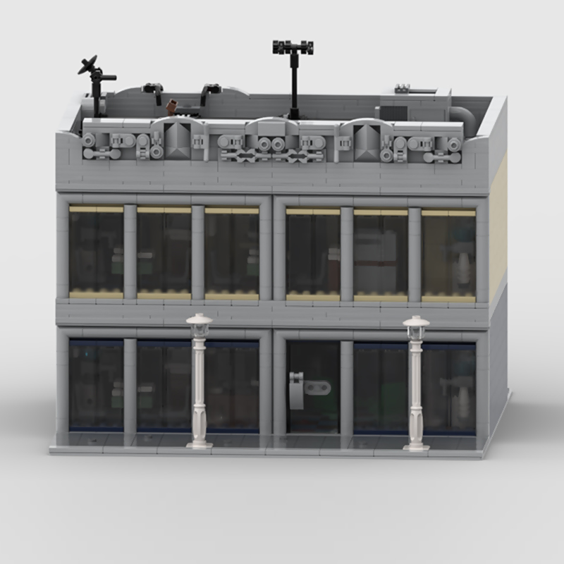 City Street View Model MOC Bui - Office Technology recension och pris