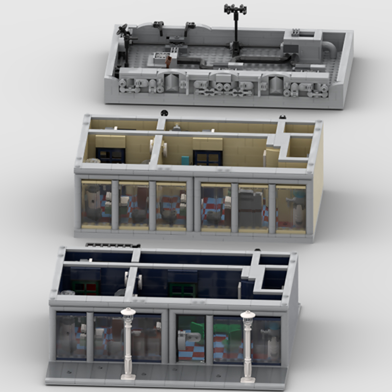 City Street View Model MOC Bui - Office Technology recension och pris