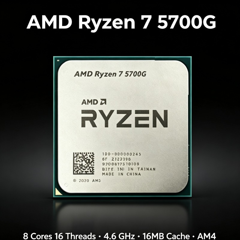 AMD R7 5700G Ryzen 7 5700G Soc - Amd Cpu Ryzen 7 recension och pris