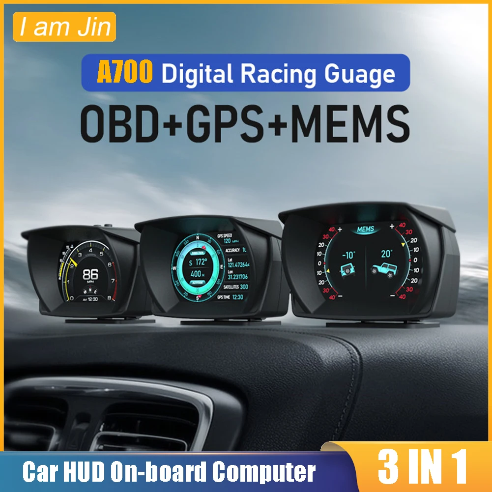 A700 Car HUD On-board Computer - Pc Security Lock recension och pris