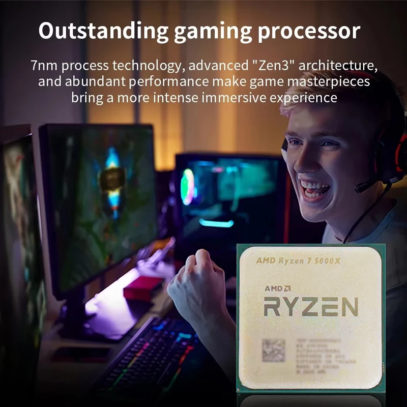 AMD Ryzen 7 5800X R7 8 Core 16 - Amd Cpu Ryzen 7 recension och pris