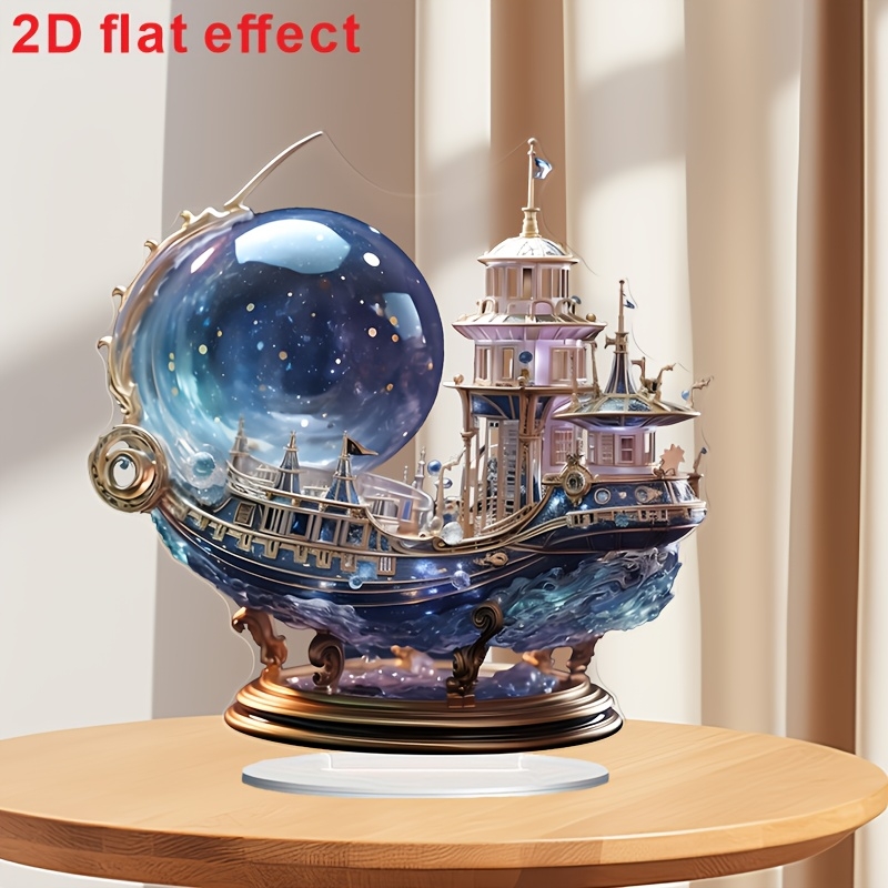2D Bohemian Style 8in Acrylic  - Office Technology recension och pris