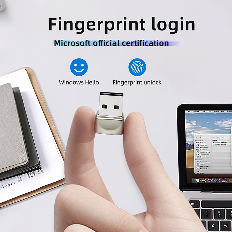 Mini Biometric Fingerprint Log - Pc Security Lock recension och pris