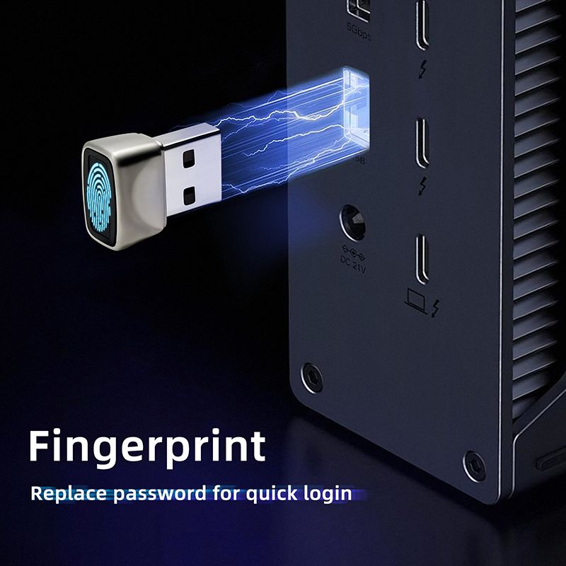 Mini Biometric Fingerprint Log - Pc Security Lock recension och pris