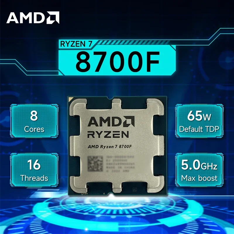 High-Speed Socket AM5 Without  - Amd Cpu Ryzen 7 recension och pris