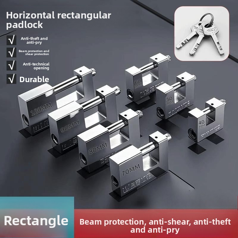 1 PC Heavy Duty Anti-Cut Padlo - Pc Security Lock recension och pris