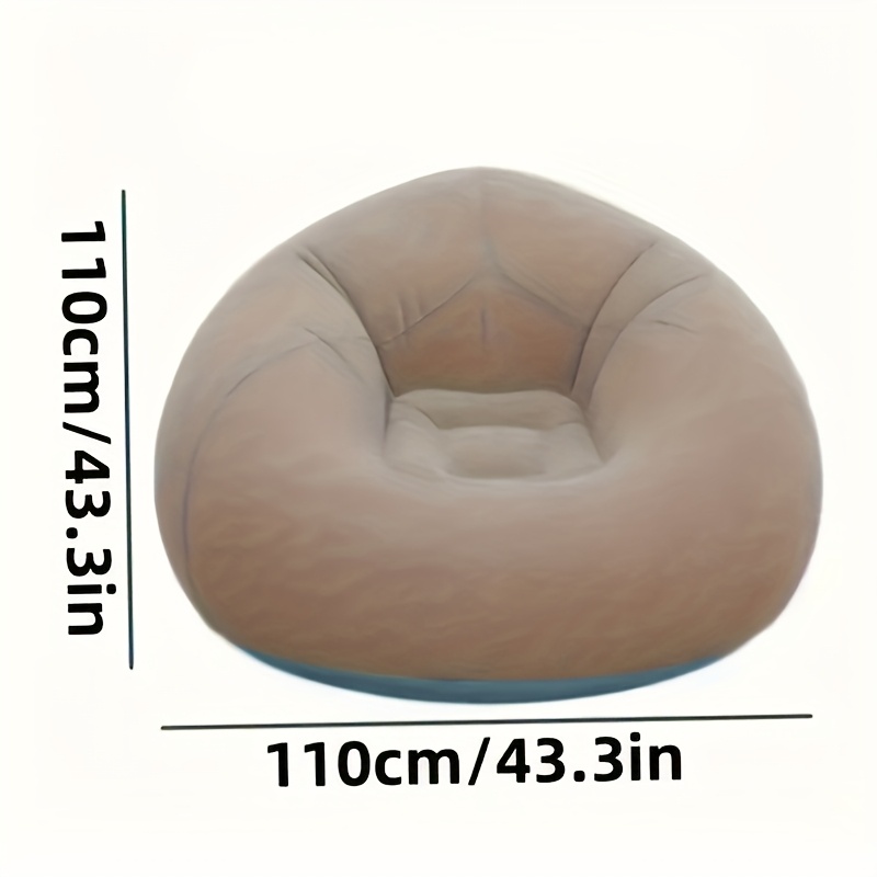 Flocked PVC Inflatable Sofa Ch - Office Technology recension och pris